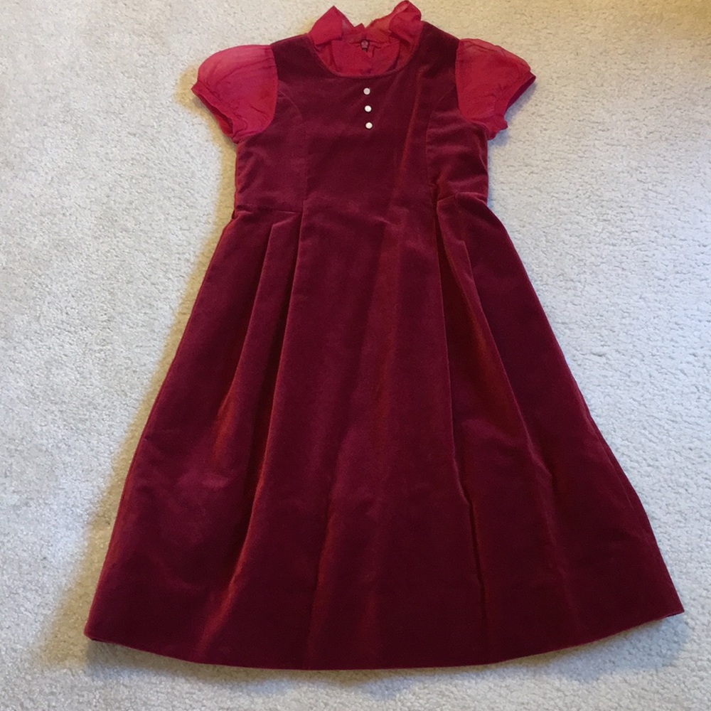 EUC Ralph Lauren velvet dress